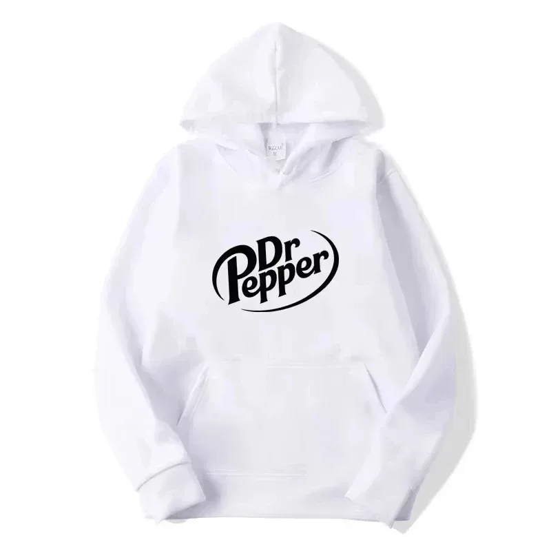 Dr Pepper Hoodie Soda Cola Vintage Beverage Retro Aesthetic Y2K Fashion Black Oversized Casual Sport Sweatshirts — image 15