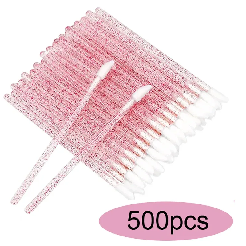 50/100/300/500pcs Eyebrow Eyelash Brushes Eyelash Spoolies Mascara Wands Applicator for Eyelash Extension Makeup Tool LAUKISS — image 35