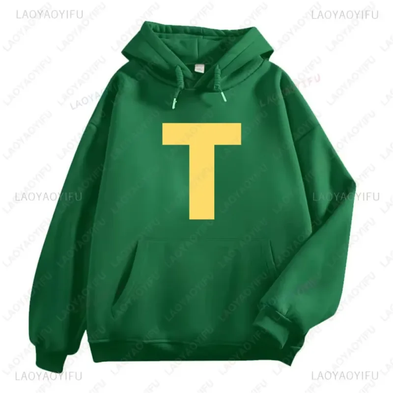 Alvin and The Chipmunks Anime Hoodies Eco Friendly A Letters Printing Sweatshirt Casual Streetwear Unisex Pullovers promo — image 3