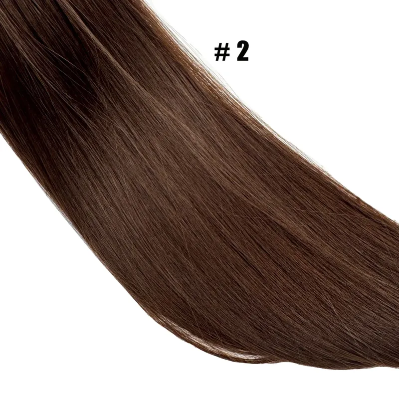 kiikiigirl Κορέα Δημοφιλή βαμβακερά κορδόνια δίδυμα φτερά Extension μαλλιών Virgin Remy Hair Pre-bonded Hair Extensions — image 10