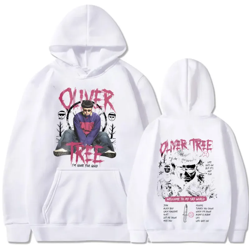 Oliver Tree Hoodies A vida continua 1993-2026 fãs presente pullovers roupas masculinas moda hip hop oversized casual moletom com capuz — image 5