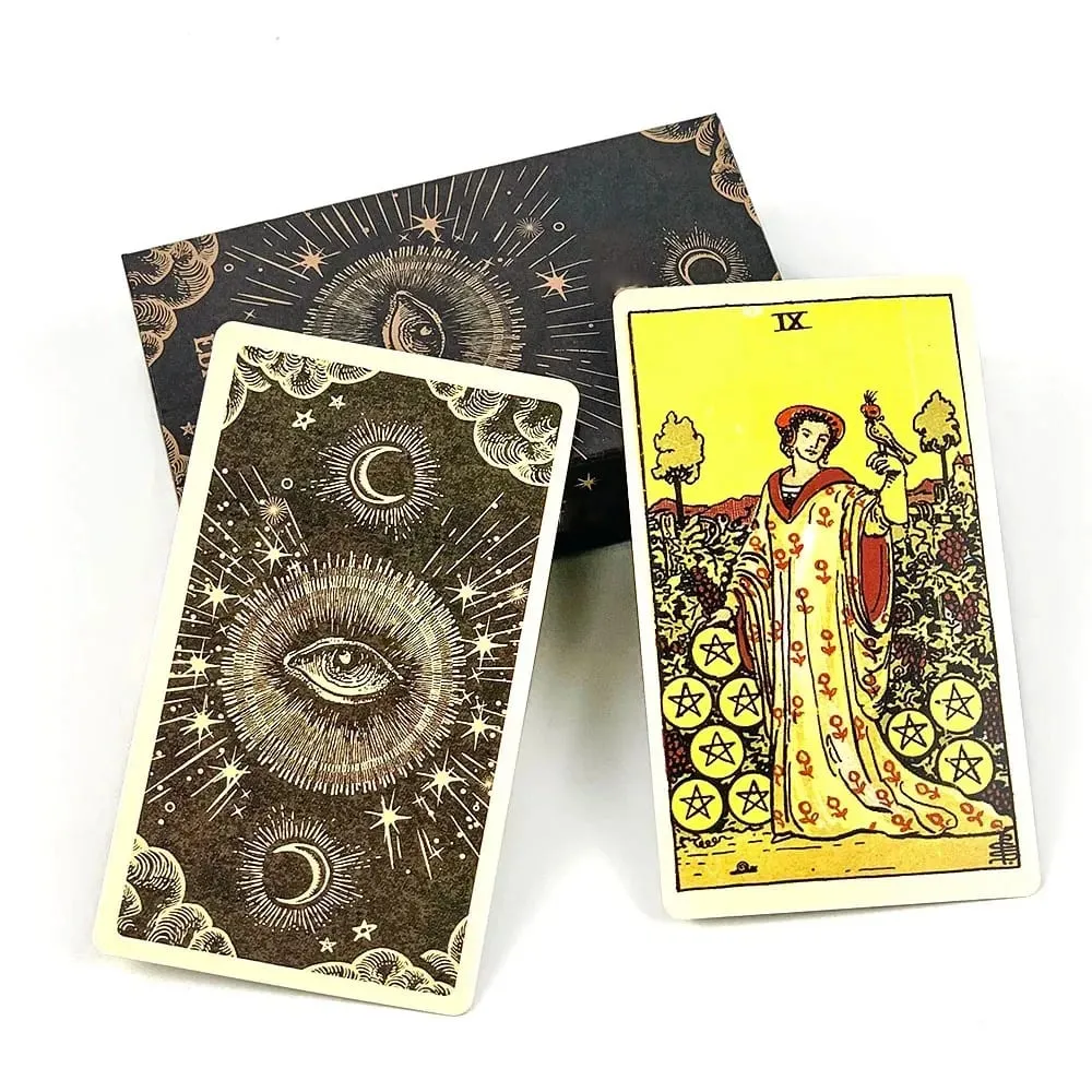 Κάρτες Tarot Russian Edition Fate Divination Edition Παίζοντας παιχνίδια με τον οδηγό για αρχάριους Διασκέδαση Συγκέντρωση παιχνιδιού — image 3