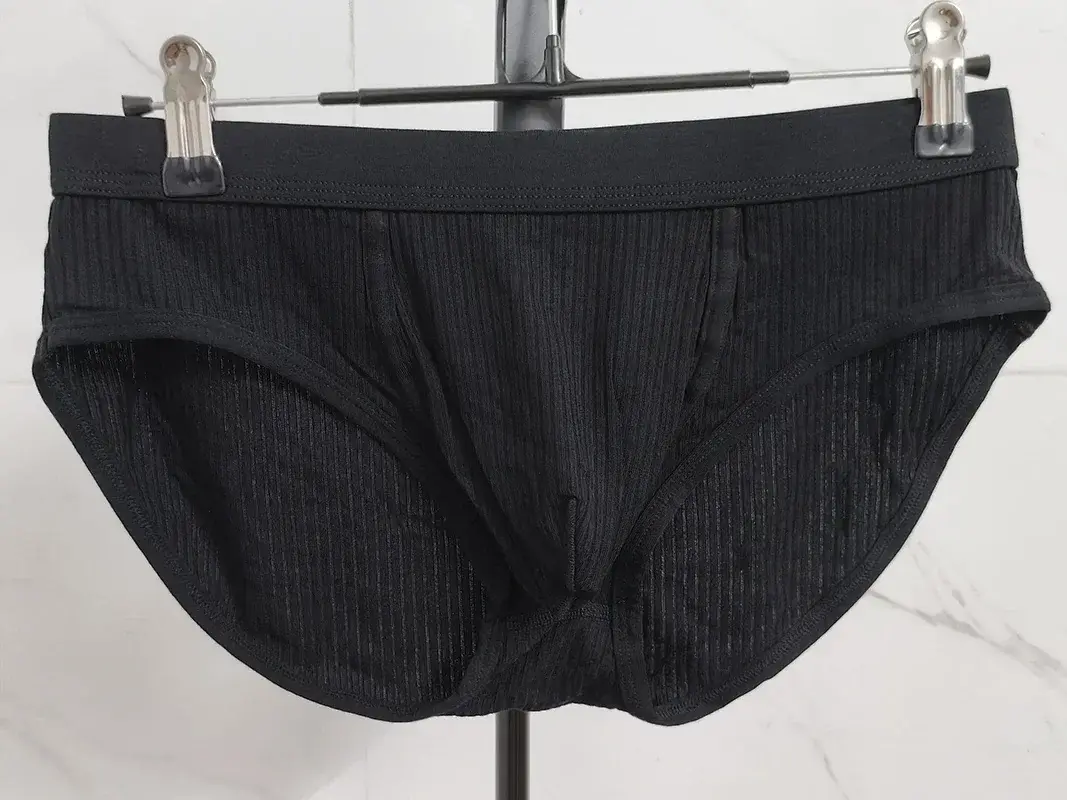 Men's briefs with fashionable and sexy underpants and large pockets — image 12