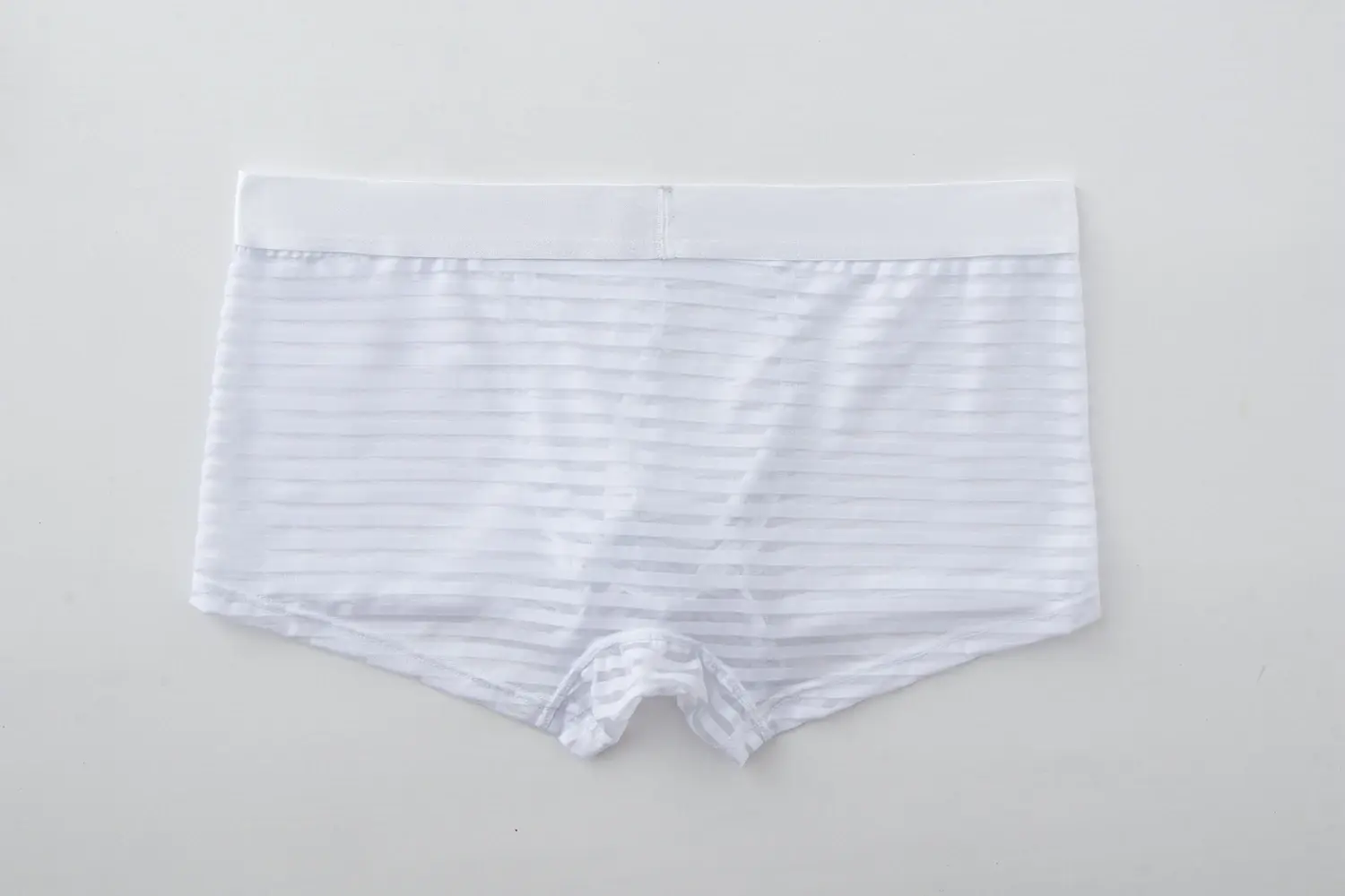 Sexy Men Underwear Boxer Shorts Transparent Mesh Underpants Trunks Men Panties Low Waist Nylon Breathable Quick Drying