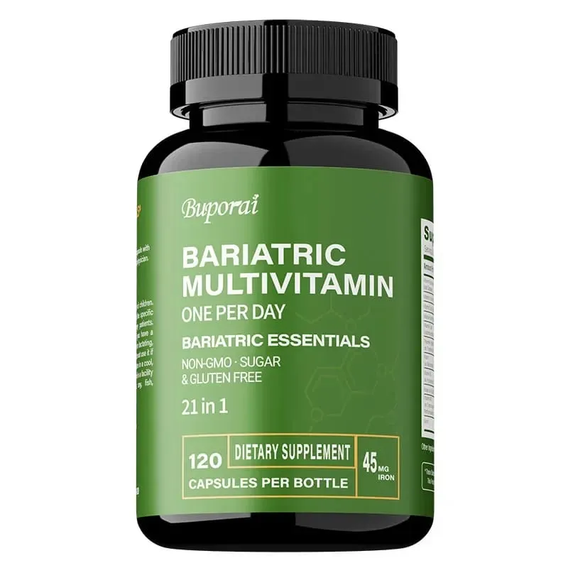Bariatric multivitamin-kiegészítő – 21 vitamint és ásványi anyagot tartalmaz az általános egészség és az energiaszint fenntartása érdekében — image 9