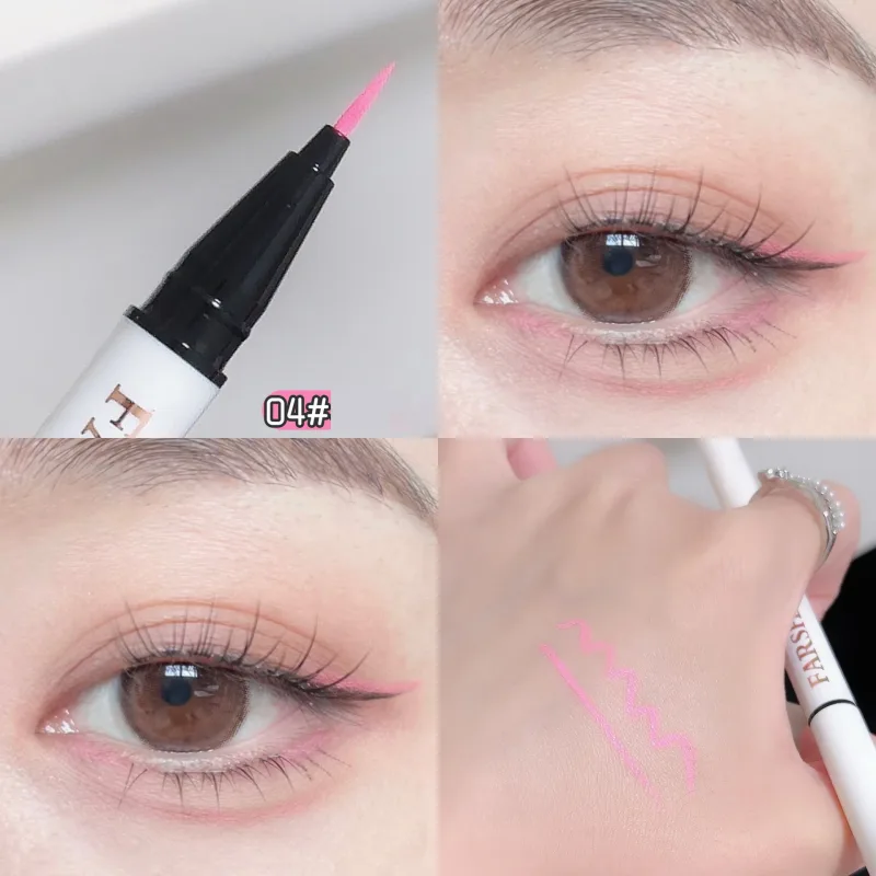 Αδιάβροχο στυλό ματιών 12 χρωμάτων Ultra-fine Tip Liquid eyeliner μακράς διαρκείας Eye Liner Quick-Dry Πολύχρωμο μακιγιάζ για Cosplay — image 12