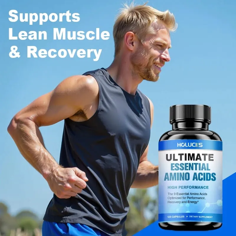 Ultimate Essential Amino Acids Supplement Support Muscle Repair Recovery & Boost Energy for Gym & Fitness Enthusiasts — image 4