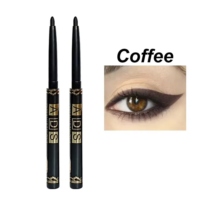 Automatic Gel Eyeliner Pencil Waterproof Long Lasting Black Eye Liner Twist-Up No Sharpening Easy Glide Makeup for Women — image 10