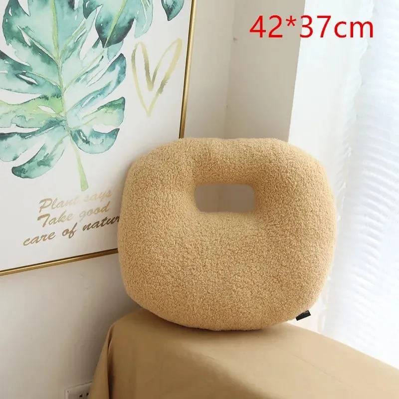 Coussin boule nordique de couleur unie, fleur en peluche, oreiller pour canapé, taille, bureau, jouet pour enfant, cadeaux, décoration de la maison, nouvelle collection — image 16