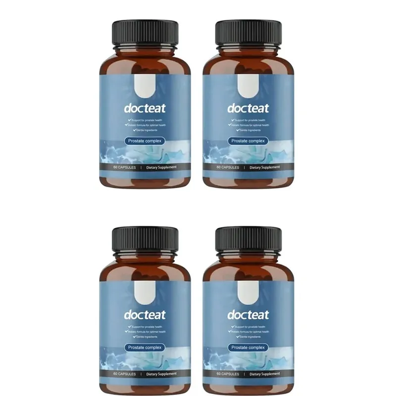 A Docteat Prostate Complex kapszulák támogatják a prosztata egészségét és a vizelet áramlását gyógynövényes Saw Palmetto és Pygeum 60 kapszulákkal — image 10