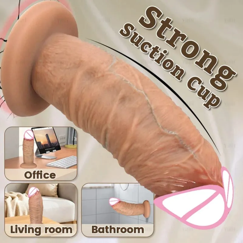 Mahabang Titi Malaking Dick Super Makatotohanang Makapal na Dildos Silicone Anal Dildo Vaginal Expander Pang-adultong Sex Toy Babae Masturbesyon Buttplug — image 2