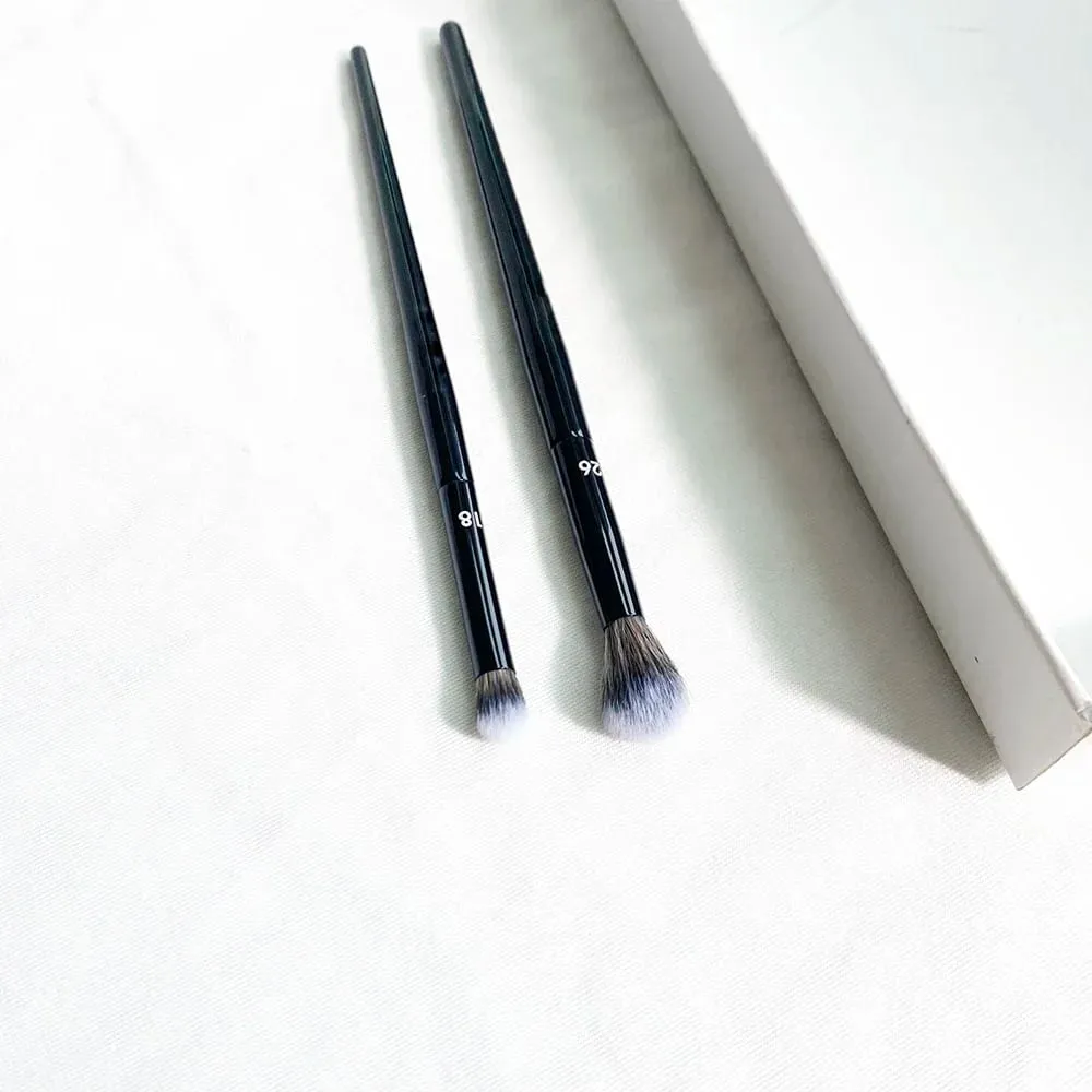 PRO Black Eye Crease Shadow Brushes 18 26 Υψηλής ποιότητας Soft Synthetic Blending Cosmetics Beauty Brush Tools — image 3