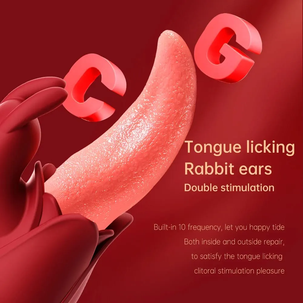 Nyelvnyaló mellbimbó csiklóstimulátor szexjátékok vibrátor vibrátor női pár szexi felnőtt női vibrátor játék 18+ — image 5