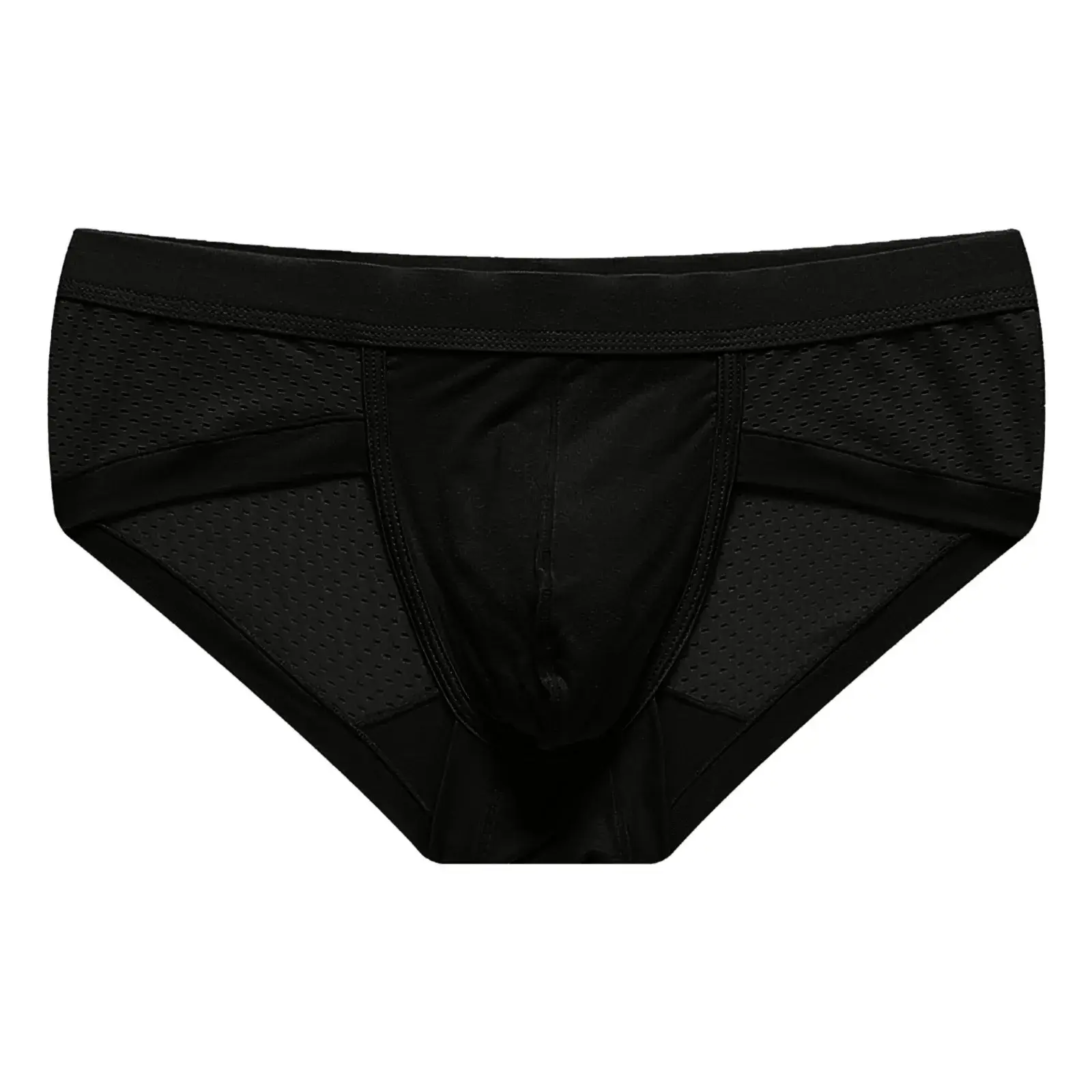 Roupa íntima masculina de algodão puro respirável para meninos soltos de tamanho grande cuecas esportivas de ângulo plano — image 5
