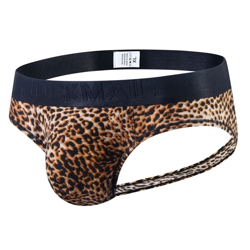 Leopard Print Jockstrap Sexy Brief Panlalaking Bikini Underwear Slip Hombre Calzoncillos Hombre Kinckers Panlalaki Briefs Cuecas Gay — image 12