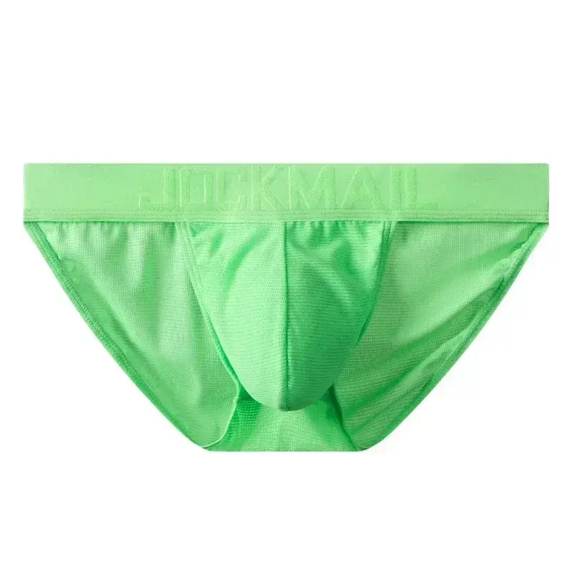 Cuecas masculinas cuecas de malha de náilon de secagem rápida cuecas de biquíni deslizamento masculino tanga cuecas jockstrap gay