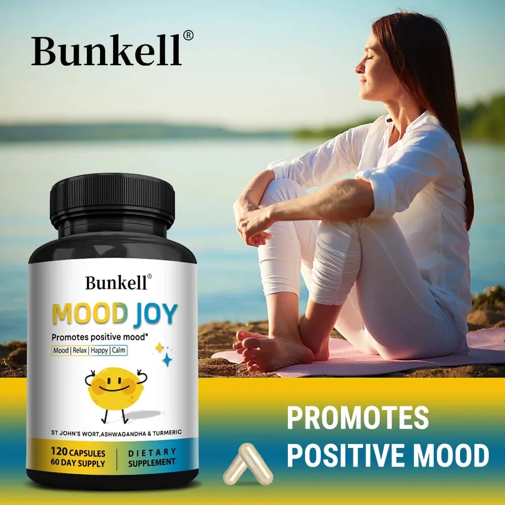 St. John's Wort Complex with Ashwagandha & Turmeric - Mood Stress Relief Calm Relaxation Mental Health & Sleep Support — image 2