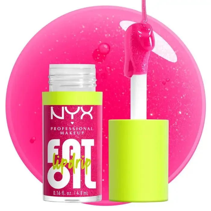 NYX Fat Oil Lip Gloss Drip Lip Gloss מעניק לחות עמוקה לשפתיים דמוי מראה לא דביק סקסי ליפ גלוס Glaze איפור שפתון קוריאני אופנה — image 13