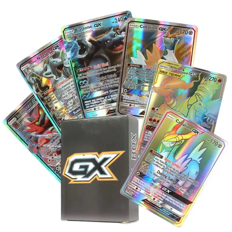 60/100Pcs Pokemon Shining Cards Αγγλική Έκδοση MEGA GX Vmax TAG EX Proxy Collection Cards Παιχνίδια Δώρο για παιδιά — image 9