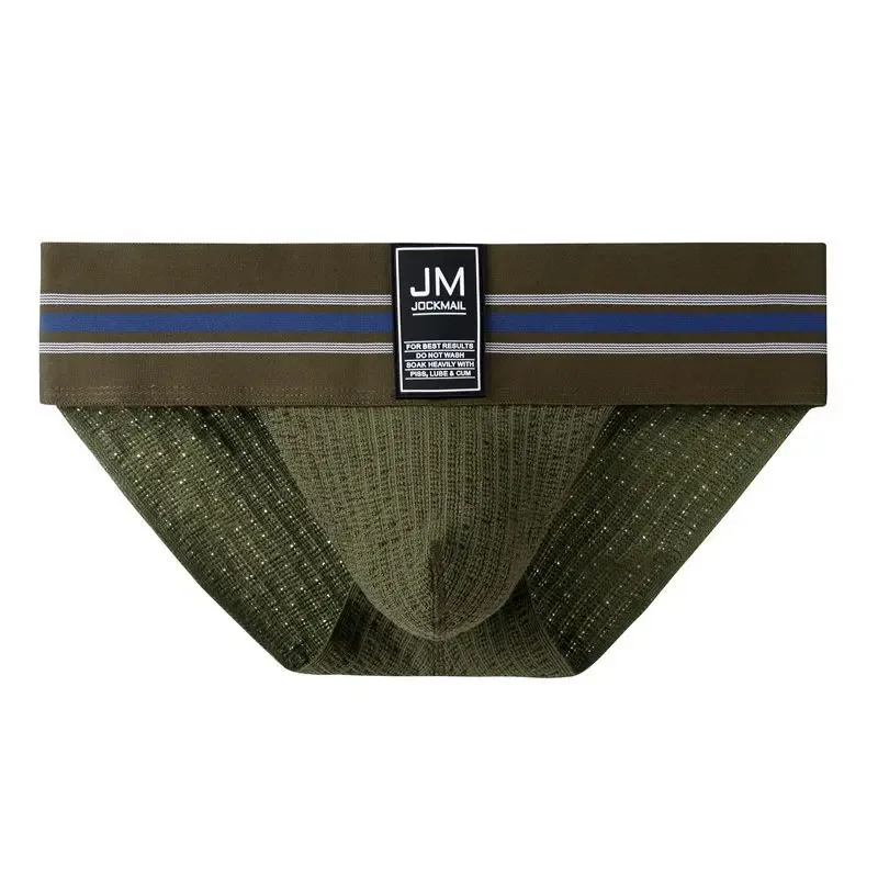 JOCKMAILcuecas De Algodao Masculina Super Wide Waist, Tide High Fork Briefs, High Elasticity Fitness Breathable Men Underground — image 43