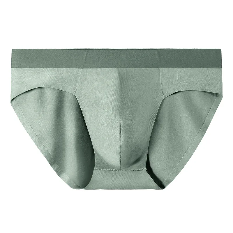 Herrunderkläder Herr Modal sömlösa shorts slimmade sexiga sommar tunna triangelshorts med huvud bekväma och andas — image 2
