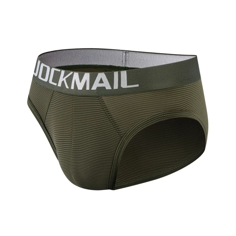 Mga Panloob na Panlalaki Maikling Sexy Low-rise Striped Bikini Athletic Supporters Underpants Sleepwear Nylon Quick Dry Breathable — image 18