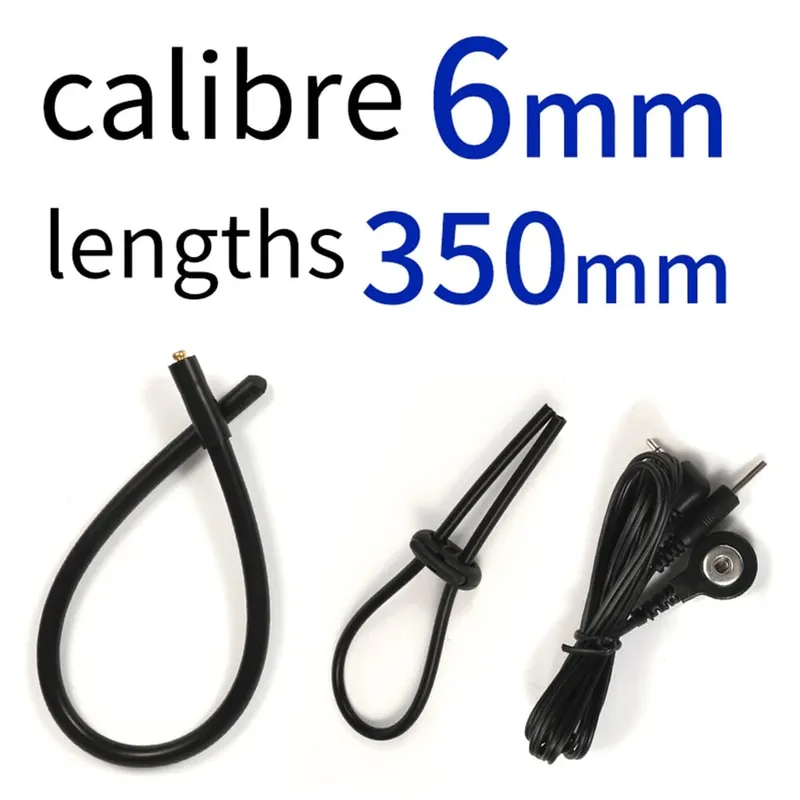 SM Electric Shock Urethra Player Metal Bead Urethral Sounding Plug Penis Ring Prostate Massage Horse Eye Rod Sex Products — image 14