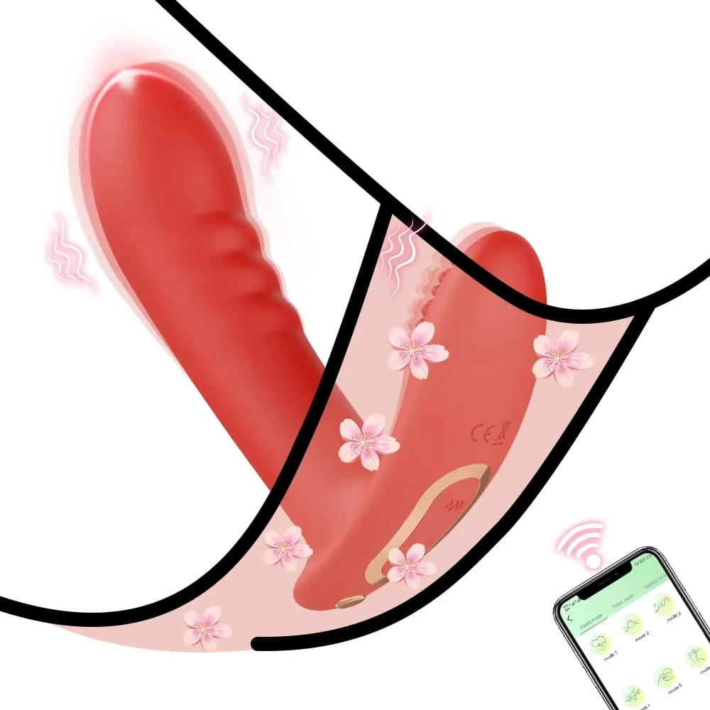 Felnőtt kellékek APP Control Műpénisz vibrátor hüvelyvibrátor női csiklóstimulátor maszturbáció felnőtt szexjáték nőknek — image 1