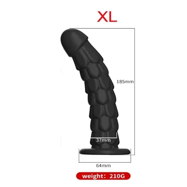 Σιλικόνη Dildo πρωκτικό βύσμα γλουτών με κορόιδο μασάζ προστάτη Κόλπος σημείο G Τόνωση Αυνανισμός Παιχνίδια σεξ ενηλίκων για γυναίκες άνδρες — image 9