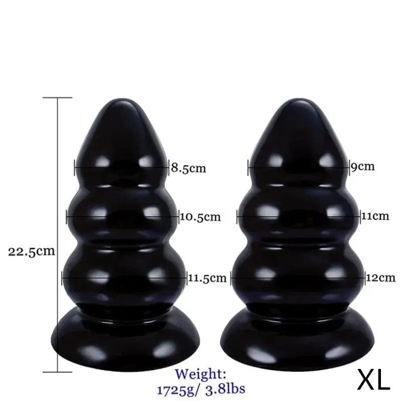 Szuper hatalmas anális dugó nagy dildók ButtPlug végbélnyílás prosztata masszírozó tapadókoronggal női szexjátékok férfi maszturbátor
