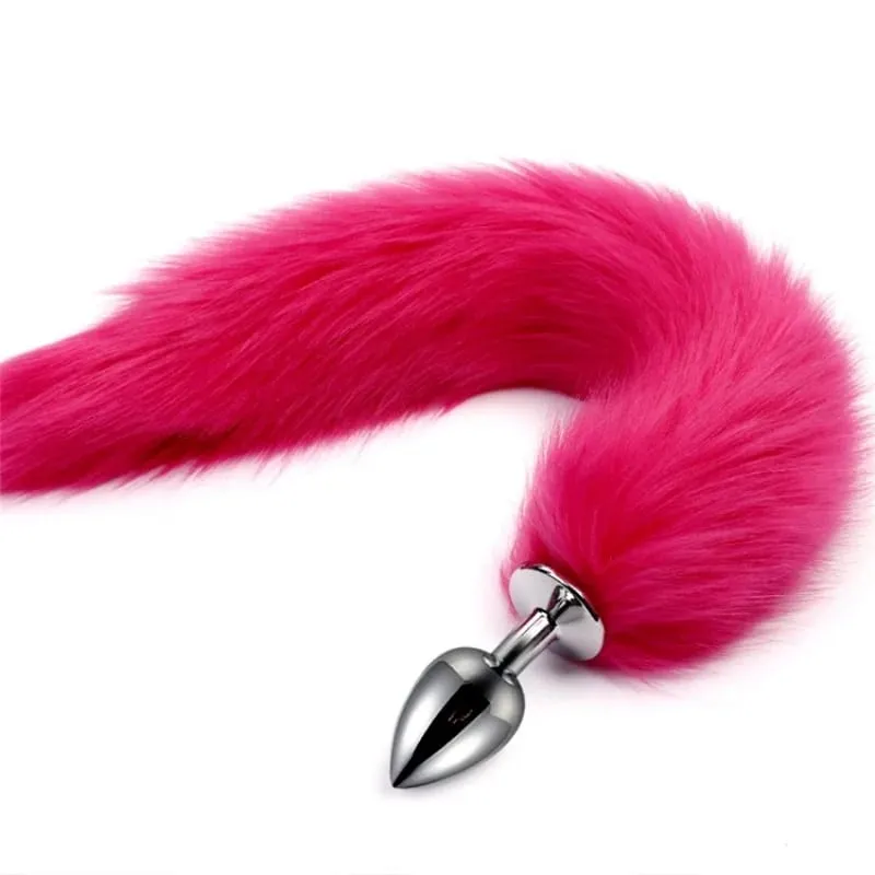 5 méretű fém fenékdugó Fétis Fox Tail Intim játékok Bdsm Anális Extender Tágító Szexbolt Termékek Erotikus játékok Áruk felnőtteknek — image 5