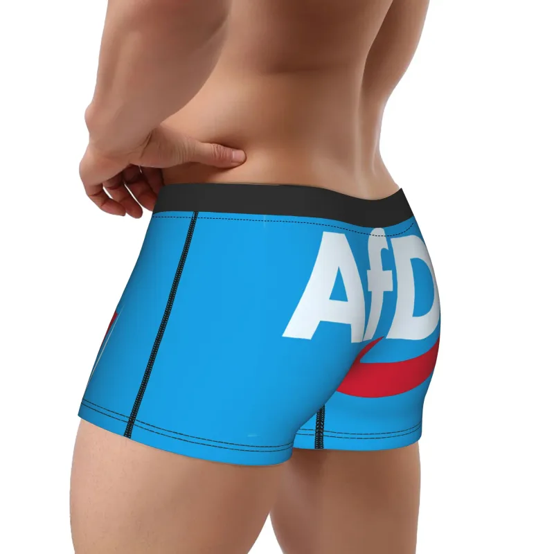 Альтернатива Afd Германия Шорты Трусы Нижнее белье Высокое качество Мужские новые боксеры с принтом Трусики больших размеров