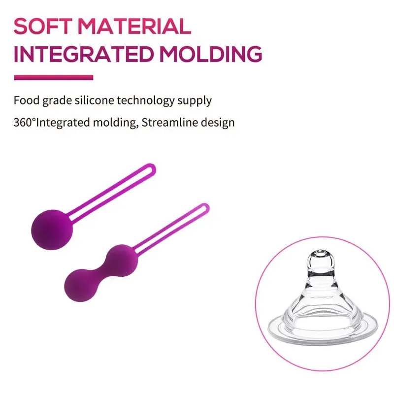 Silicone Smart Ball Vibrating Kegel Balls Private Care Vagina Tighten Exercise Machine Vaginal Geisha Ball Sex Toys for Women 18 — image 3