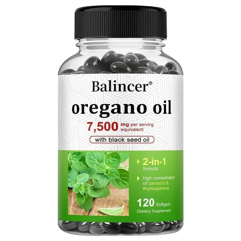 Oregánó olaj 7 500 mg feketemag olajjal – magas karvakroltartalom támogatja az emésztőrendszert, a csont-ideg izomzatát és az immunrendszer egészségét — image 9