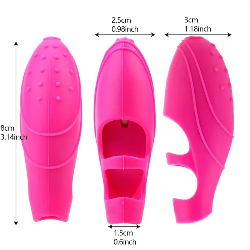 G-point Vibrating Finger Cover Portable Silicone Vibrator Waterproof Finger Vibrator Masturbator Adult Sex Toy for Women — image 6