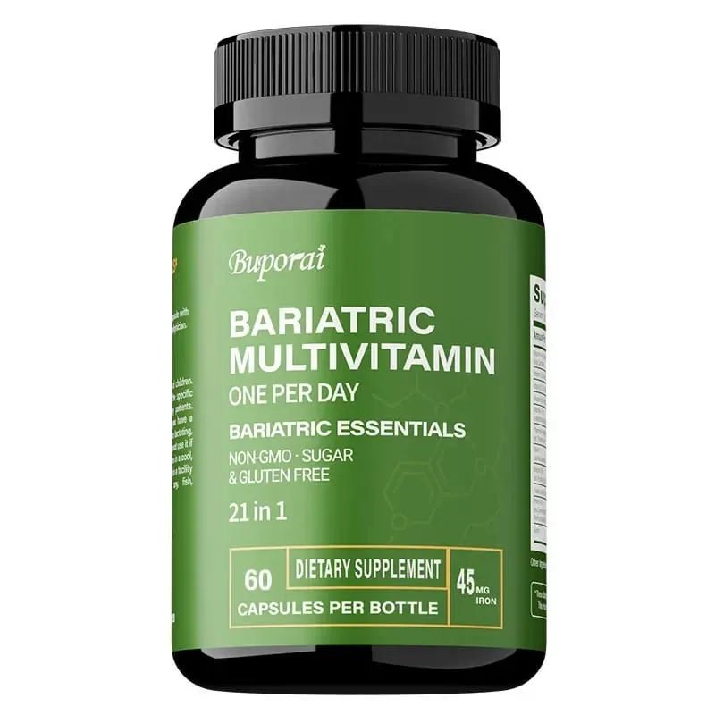 Bariatric multivitamin-kiegészítő – 21 vitamint és ásványi anyagot tartalmaz az általános egészség és az energiaszint fenntartása érdekében — image 8