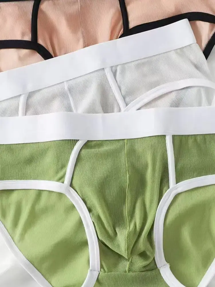 Men Ultra-thin Briefs Sexy Underwear Man Low Rise Mini Bikini cuecas Soft Underpants Homem Panties Comfortable 3256812309290130 — image 7