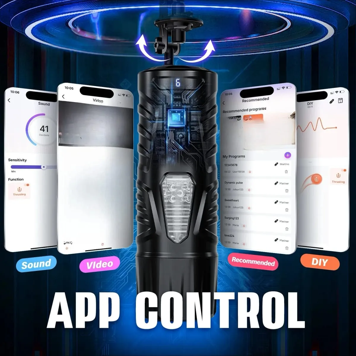 Y-Pao automata férfi maszturbátor csésze kihangosító állványok szívó talp Vibrador felnőtt szexjátékok férfiaknak toló simogató gépek — image 5