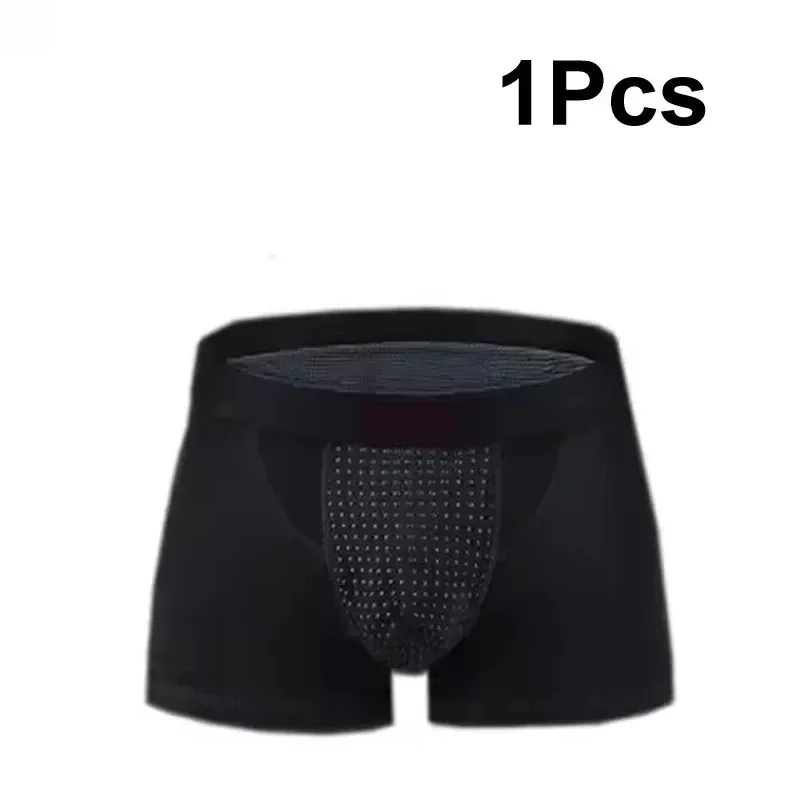 1Pcs Men Magnetic Therapy Boxer Briefs Breathable Comfortable Underwear with 22 Health Magnets for Blood Circulation L-6XL Size — image 7