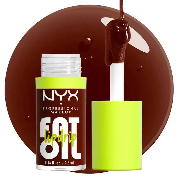 NYX Fat Oil Lip Gloss Drip Lip Gloss מעניק לחות עמוקה לשפתיים דמוי מראה לא דביק סקסי ליפ גלוס Glaze איפור שפתון קוריאני אופנה — image 16