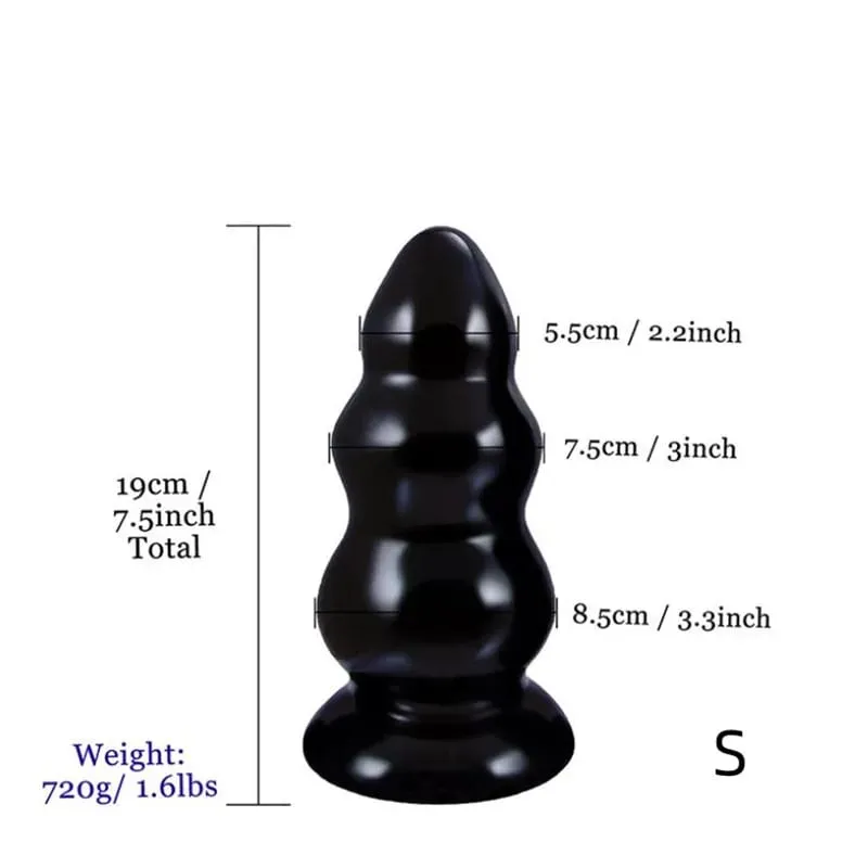 Szuper hatalmas anális dugó nagy dildók ButtPlug végbélnyílás prosztata masszírozó tapadókoronggal női szexjátékok férfi maszturbátor — image 8