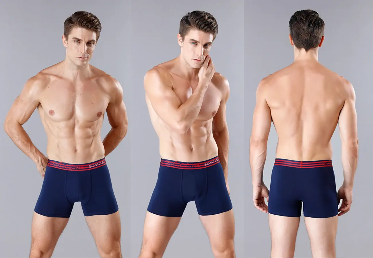4 pçs algodão boxers para o homem roupa interior de alta qualidade calcinha masculina clássico shorts carta cintura boxer briefs — image 5