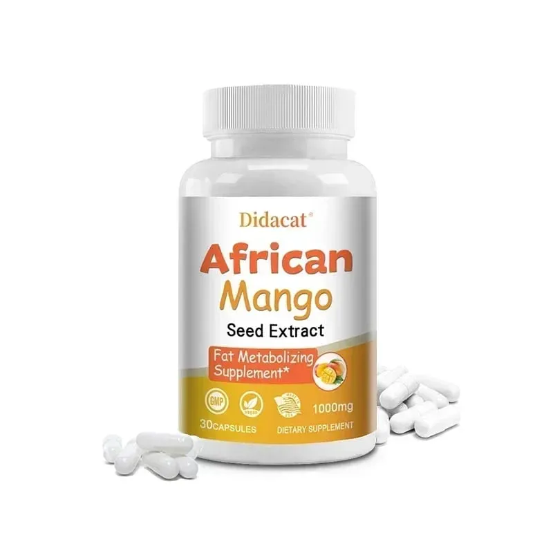 Κάψουλες African Mango - Ισχυρό μεταβολισμό κατασταλτικό της όρεξης ανοσοποιητικό σύστημα υγείας Κάψουλες καύσης λίπους μη ΓΤΟ — image 8