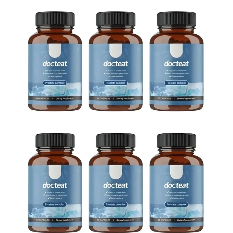 A Docteat Prostate Complex kapszulák támogatják a prosztata egészségét és a vizelet áramlását gyógynövényes Saw Palmetto és Pygeum 60 kapszulákkal — image 12