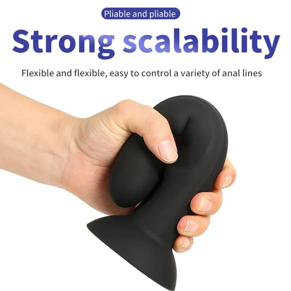 Dildo Silicone Fake Dick Big Penis Anal Butt Plug Suction Cup Prostate Massager Female Masturbator Adult Sex Toys For Woman — image 4