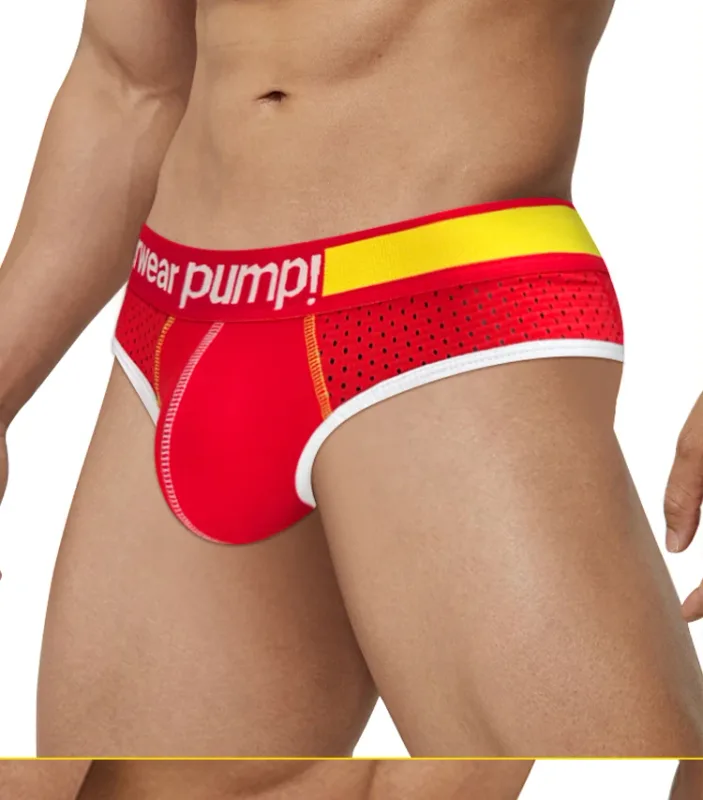 Cueca masculina de malha emagrecedora, cintura baixa, bolsa convexa em u, cintura elástica, respirável, cueca jockstrap colorida — image 20