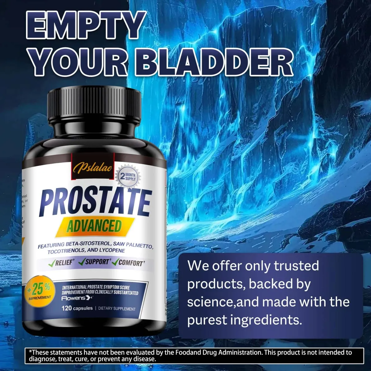 Report Item Prostate - Premium Formula with Saw Palmetto Lycopene Nettle Cranberry - 30/60/120 Capsules — image 6