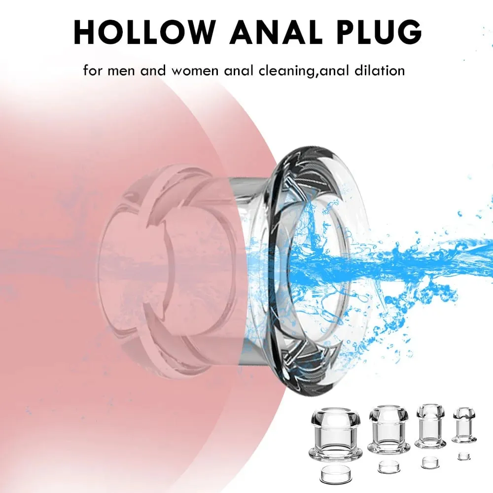 Κοίλο πρωκτικό βύσμα με πώμα Vagina Anus Dilator Speculum Expander Buttplug για μασάζ προστάτη σεξουαλικά παιχνίδια για γυναίκες άντρες ομοφυλόφιλοι