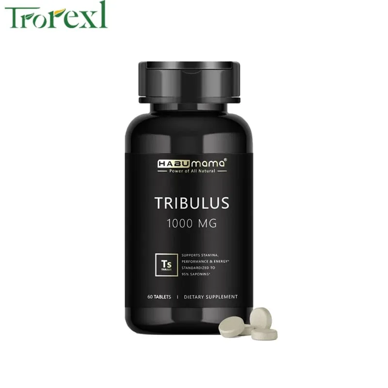 High Purity Tribulus Terrestris Pills Male Enhancing Supplement Boosts Energy Stamina & Fast Acting 60 tablets
