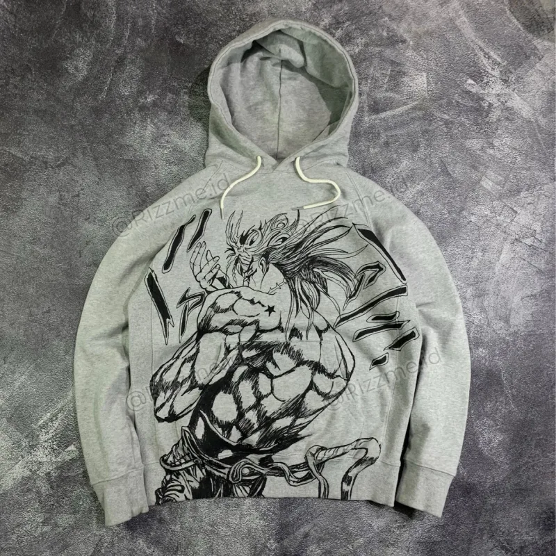 Y2k Jojo Bizarre Adventure Hoodies Women Anime Jackets Hoodie Harajuku Streetwear Pullover Sweatshirt Men Clothing — image 2